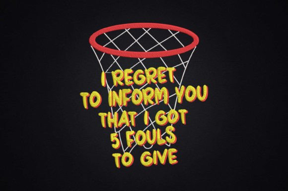 5 Fouls Quote Funny Basketball Review