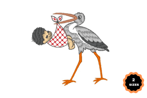 A Stork Carrying a Baby: Boutique Sweatshirt Review