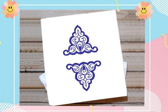 Blue Border Embroidery Review for Real Projects