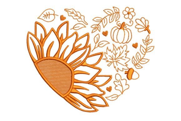 Fall Leaves Heart: A Designer's Review for Seasonal Collections