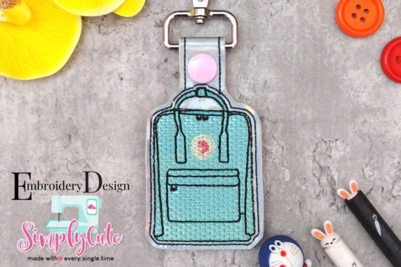 ITH Snap Tab Keychain Backpack