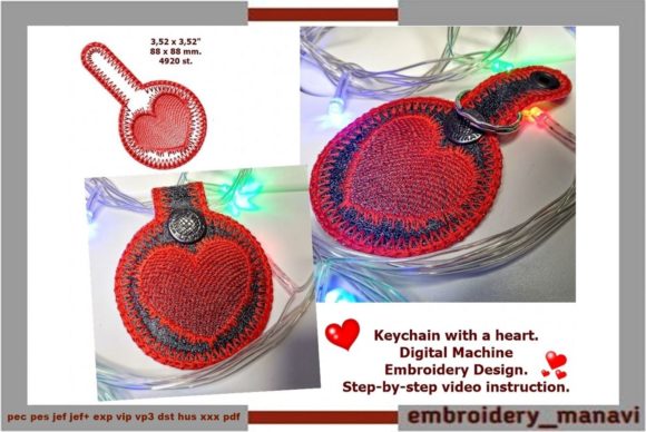 Keychain with a Heart: Gift to Remember