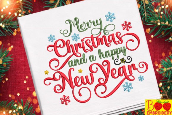 Merry Christmas and a Happy New Year Design Review