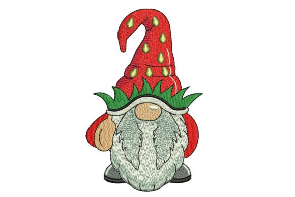 Strawberry Gnome Embroidery Review