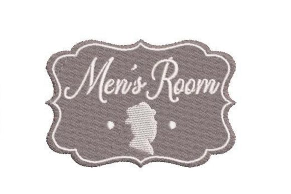 Vintage Men’s Room Sign Review