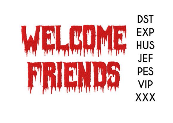 Welcome Friends Embroidery Review